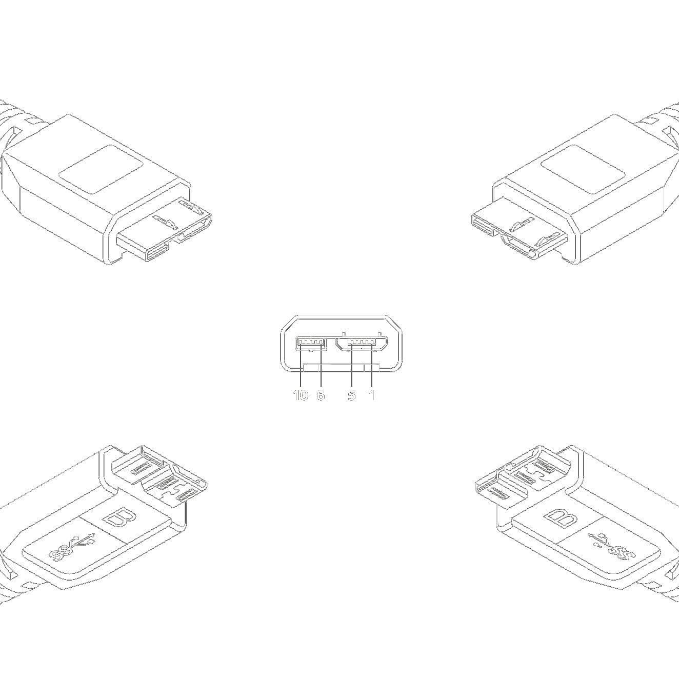 USB TYPE MICRO-B 3